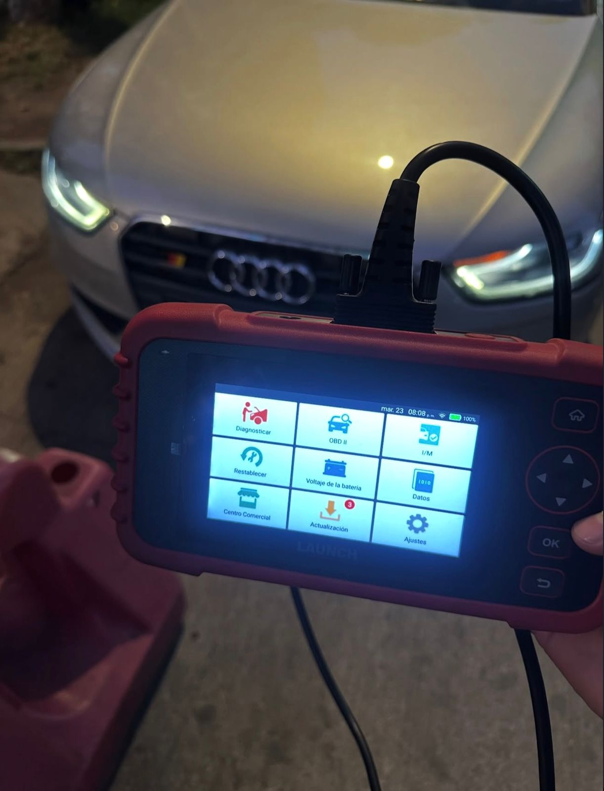 Cliente Inspección Audi Valparaíso